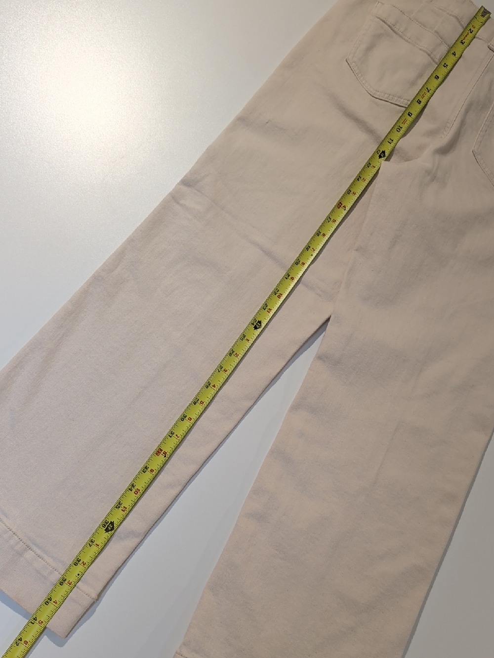 Talbots Classic Jean Denim Trouser with Black Label Size 10  99% Cotton 1% Spand - Picture 9 of 11